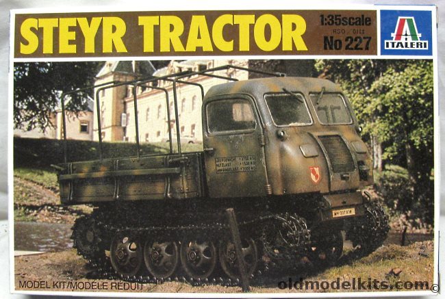 Italeri 1/35 Steyr RSO/01 Tractor, 227 plastic model kit